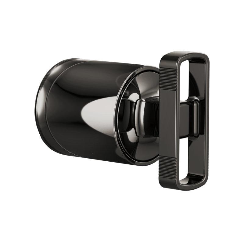 Kintsu® Pressure Balance Valve Trim, Knob, Brilliance Black Onyx