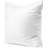 Square White Euro Throw Pillow Insert 2 Pack - 100% Cotton Cover, 50% Down and 50% Feather Fill, Multiple Sizes-93653175
