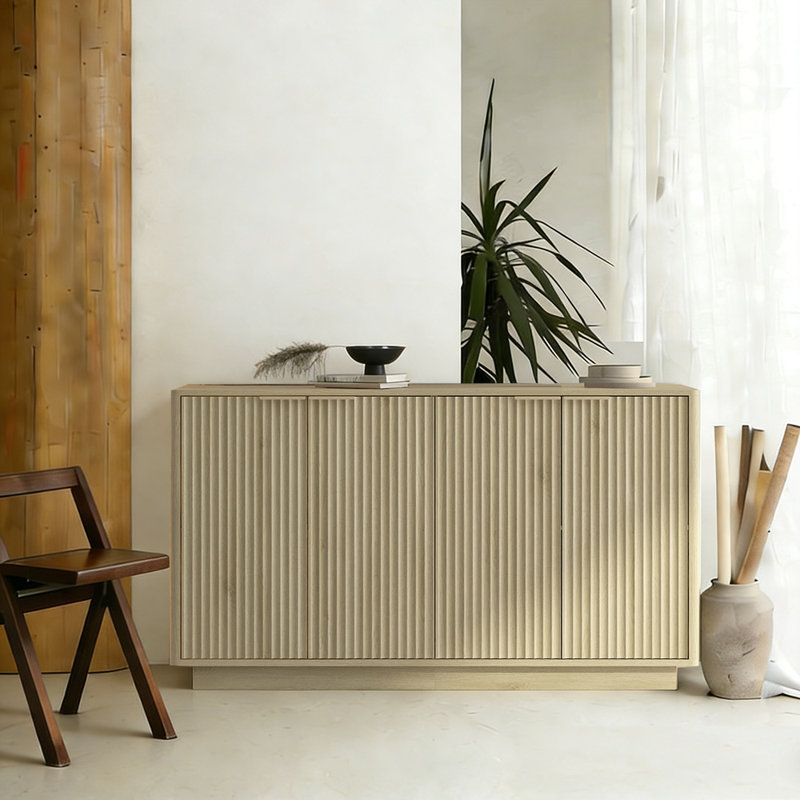 Buffet 55,1 po, Naturel