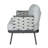 Mariano Steel Loveseat And Table-1380275953-1380275959-1380275956