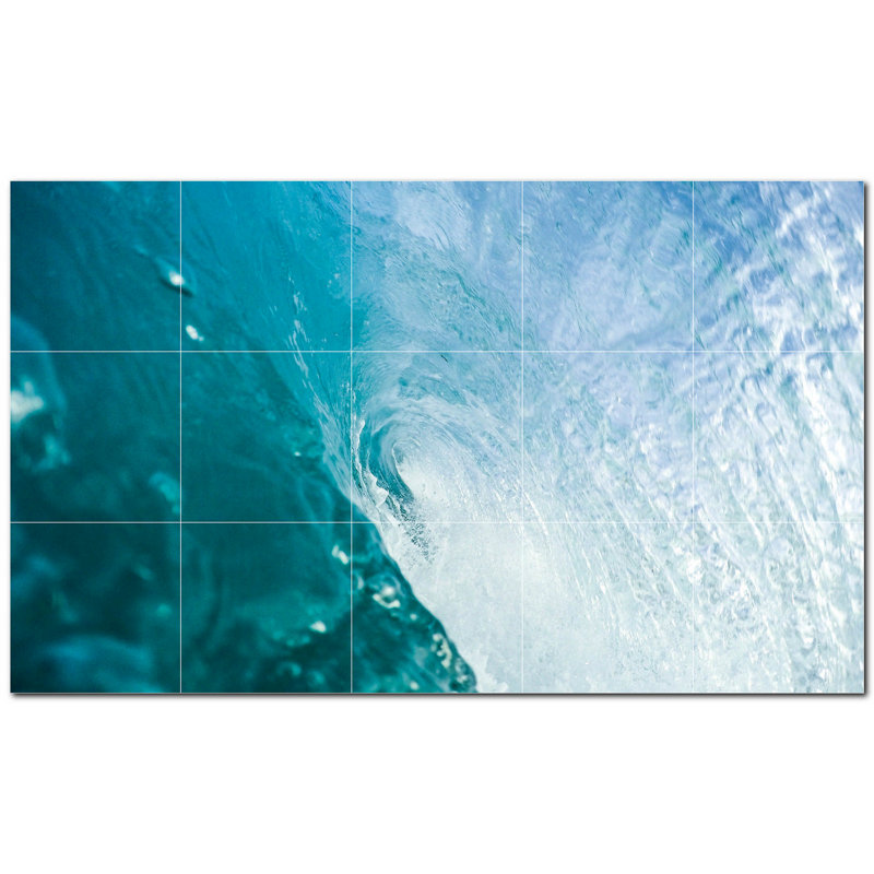 Vagues photo 6 x 6