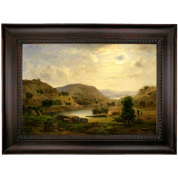 Astoria Grand Valley Pasture Framed On Canvas by S. Duncanson Print ...