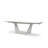 Origami Extendable Metal Base Dining Table