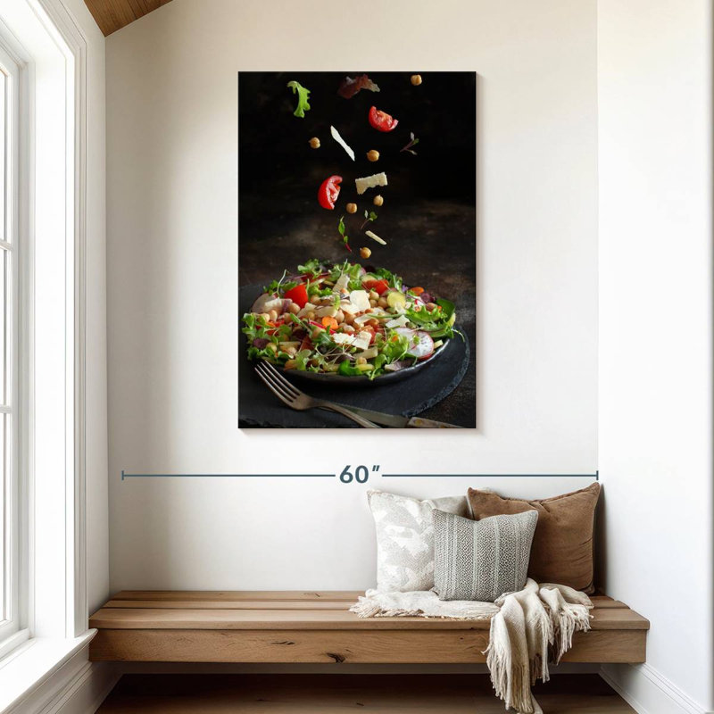 Yarlin Chickpea Salad, 45" H x 30" W