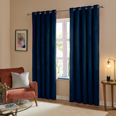 The Ultimate Velvet Room Darkening Curtain Panel Pair