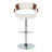 Laurenzio Swivel Upholstered Adjustable Height Counter Stool with Metal Frame-93570921-93570922