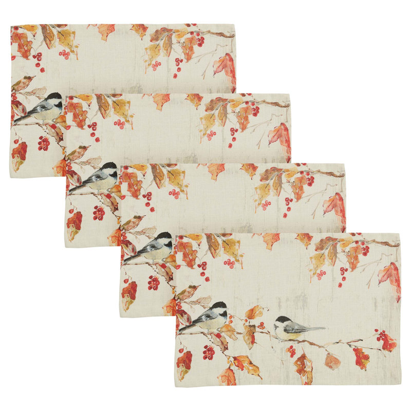Park Designs Fall Blessings Placemat Set of 4
