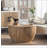 BLACK MDF coffee table 39.37inch Modern Handcraft