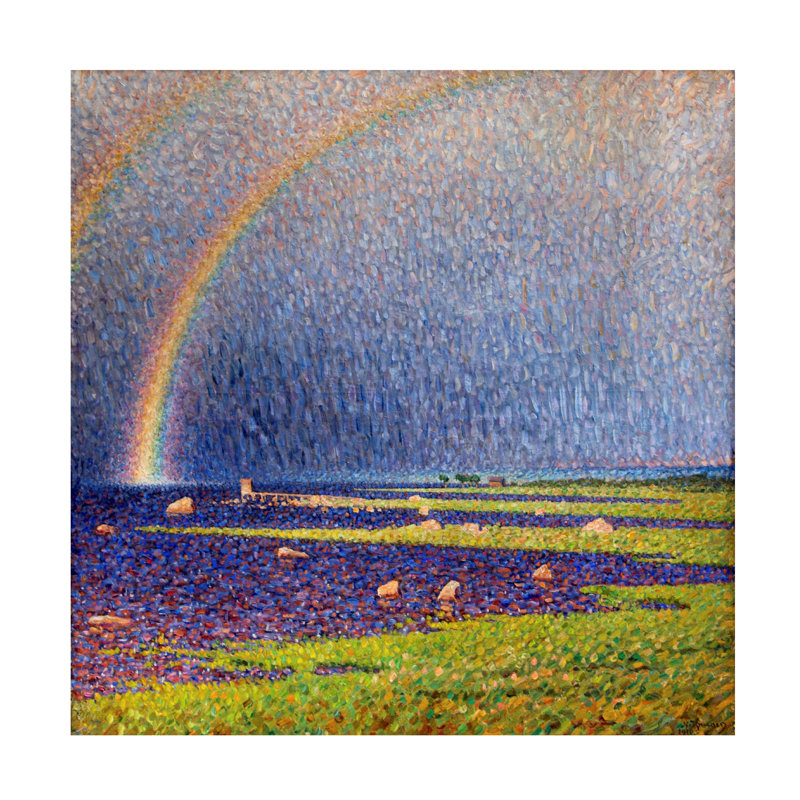 Art sur toile Marcus Jules Regnbagen, H 35 po x l 35 po