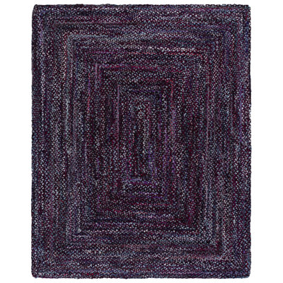 Braided Hand Woven Cotton Solid Color Indoor Rug