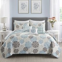 NexHome Quilt Set Queen White (90039)