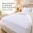 Continental Bedding Terry Waterproof Fitted Mattress Protector with Soft Breathable Surface & 18" Deep Pocket-120879779
