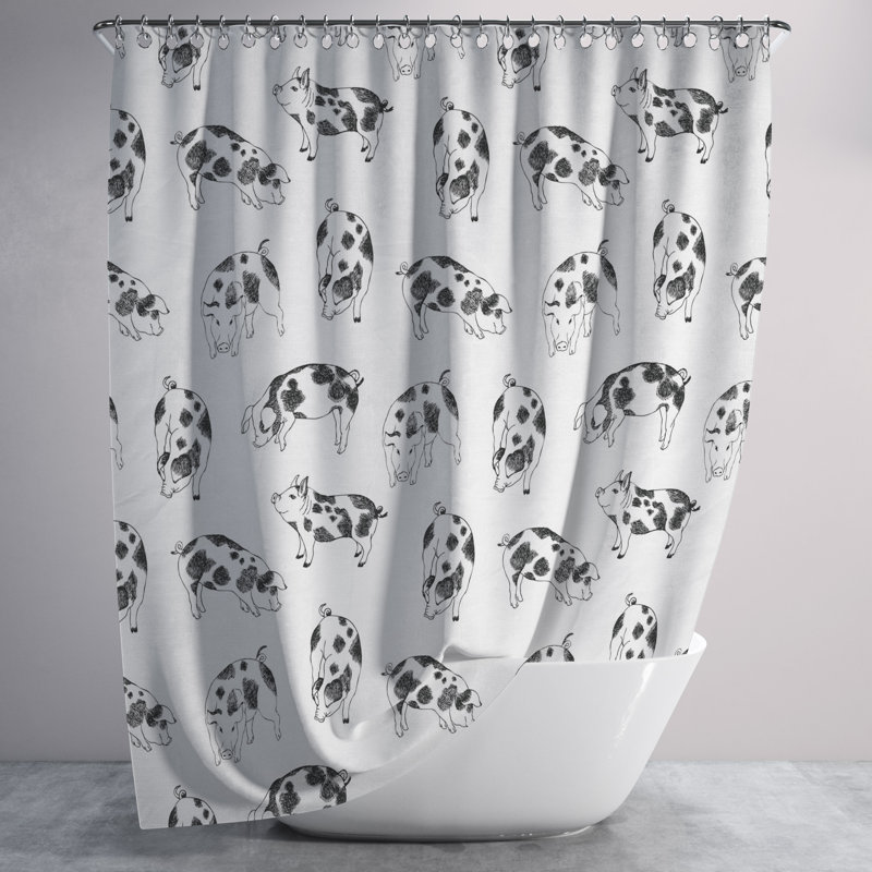 Shower Curtain, 93" H x 70" W