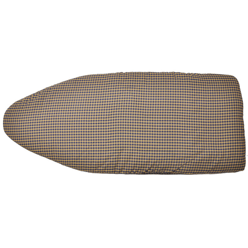 Alliyiah Wood Ironing Board Cover, Blue/Yellow