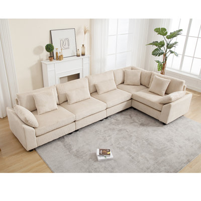 Naydene Upholstered 144.21'' Sofa