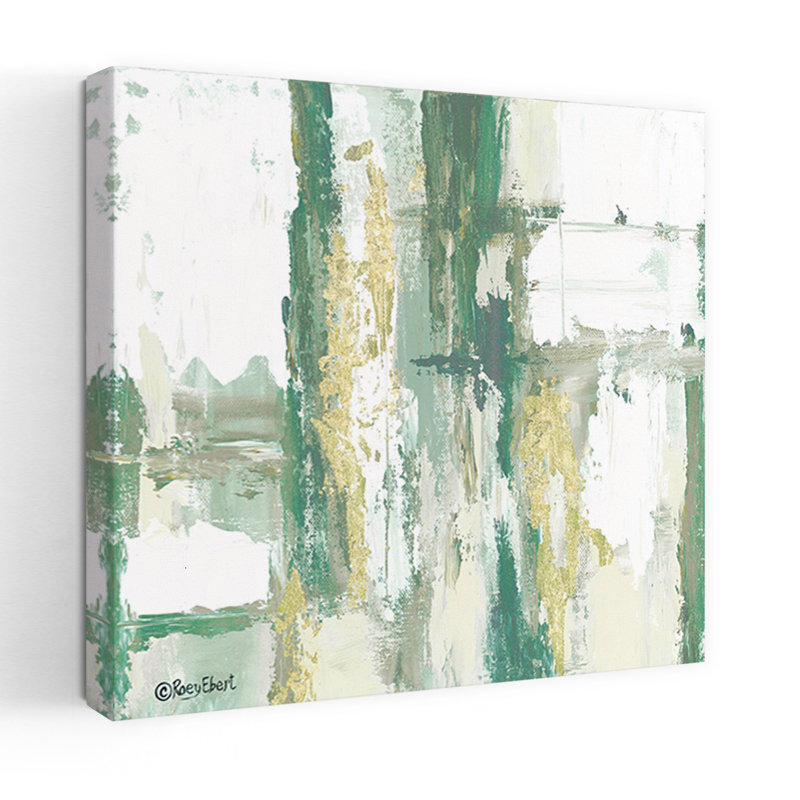 Medley, art abstrait abstrait contemporain, H 18 po x l 18 po
