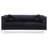 Sofa ( 2 Boxes ) , BLACK