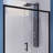 Halberd 60'' - W x 72'' H Single Added Door Framed Shower Door with TSUNAMI GUARD