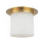 Mineral 11-in Brass Flush Mount-204888999-204888994