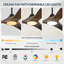Ventilateur de plafond intelligent avec lumière et télécommande, télécommande et application, pales en bois massif, moteur à courant continu réversible-1791294301-1807521273