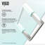 Porte de douche coulissante sans cadre avec verre transparent 3/8 po l 62-64 "x H 73" Ryland-14229168