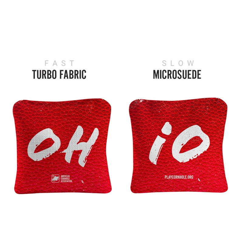 Sac de cornhole Ohio Synergy Pro de Ohio College, Gris