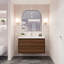 Ensemble de meuble-lavabo simple mural 42 po Azden-1976116910