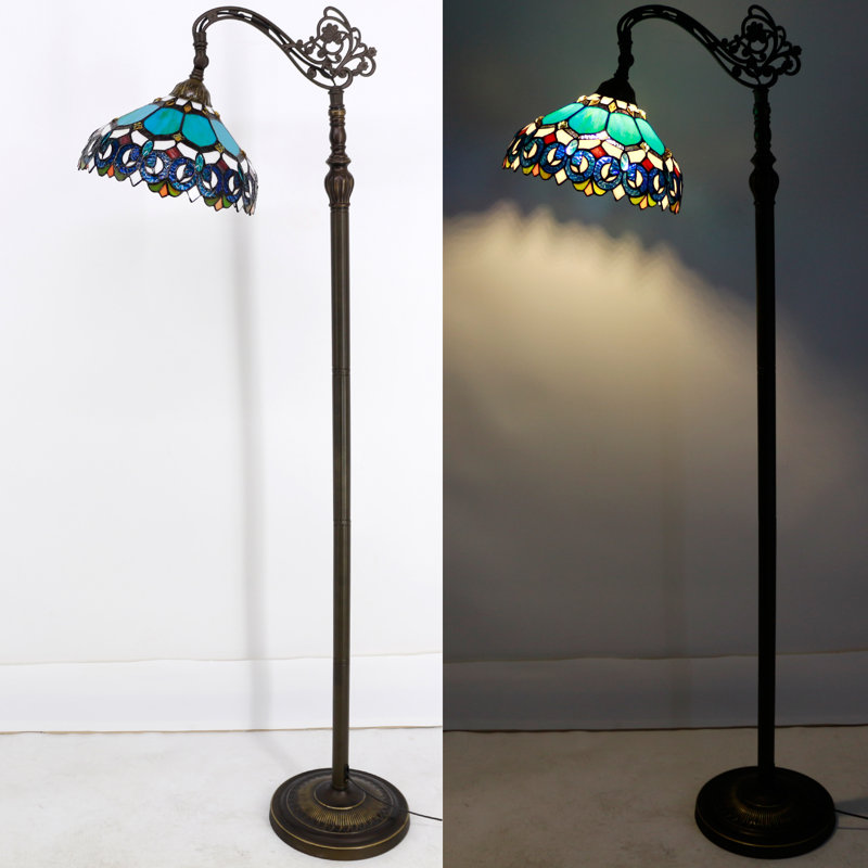 Longford 67'' Bronze Arched Floor Lamp