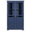 Armoire de cuisine avec portes en verre et 4 tiroirs Gorana-115330405