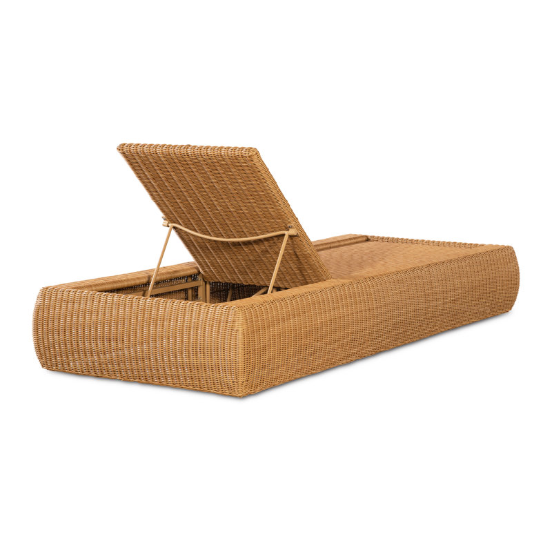 Wade Outdoor Chaise Lounge