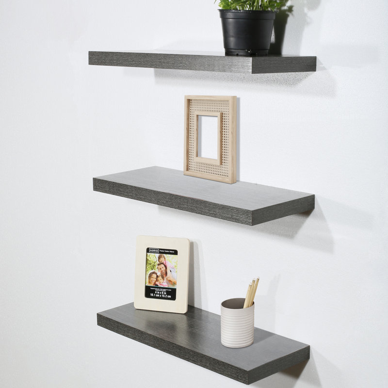 Tyieshia 3 Piece Floating Shelf