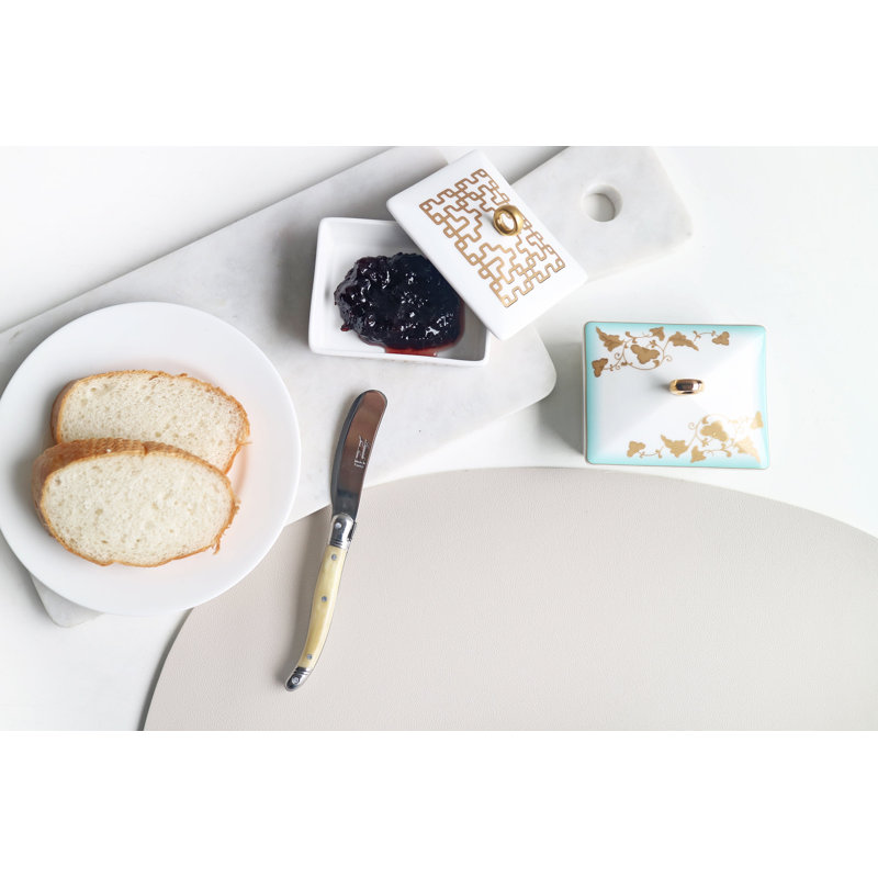 Deco Placemat, Ivory 