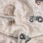 2-pc. Tractor/Dot Swaddle Set