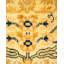 Tapis ivoire en laine noué à la main de conception unique 8 pi 3 po x 10 pi 3 po Keenan