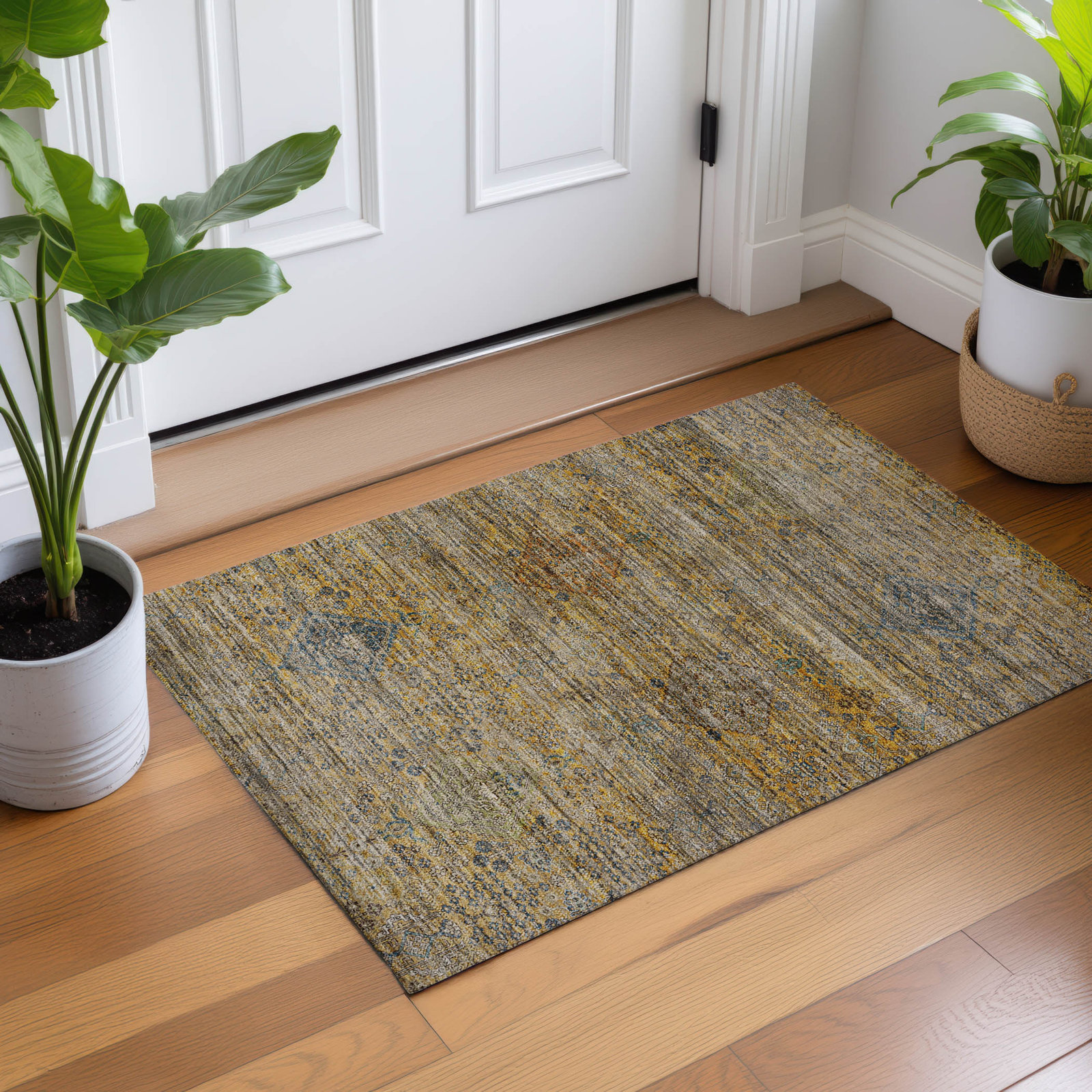 Rug, Gold, 2'6" x 3'10"