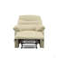 Fauteuil inclinable beige avec accoudoirs coussinés-94737989