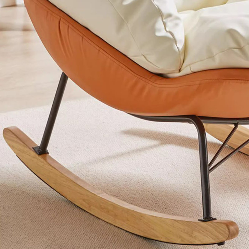 Chaise berçante romantique, Orange