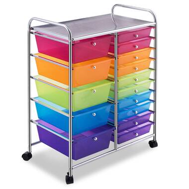 Honey-Can-Do 10 Drawer Rolling Storage Cart