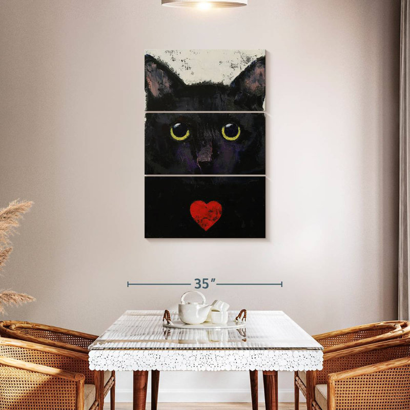 Brampt Love Cat, H 45 po x l 28 po