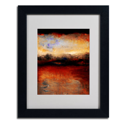 « red skies on night », reproduction d’art sur toile encadrée