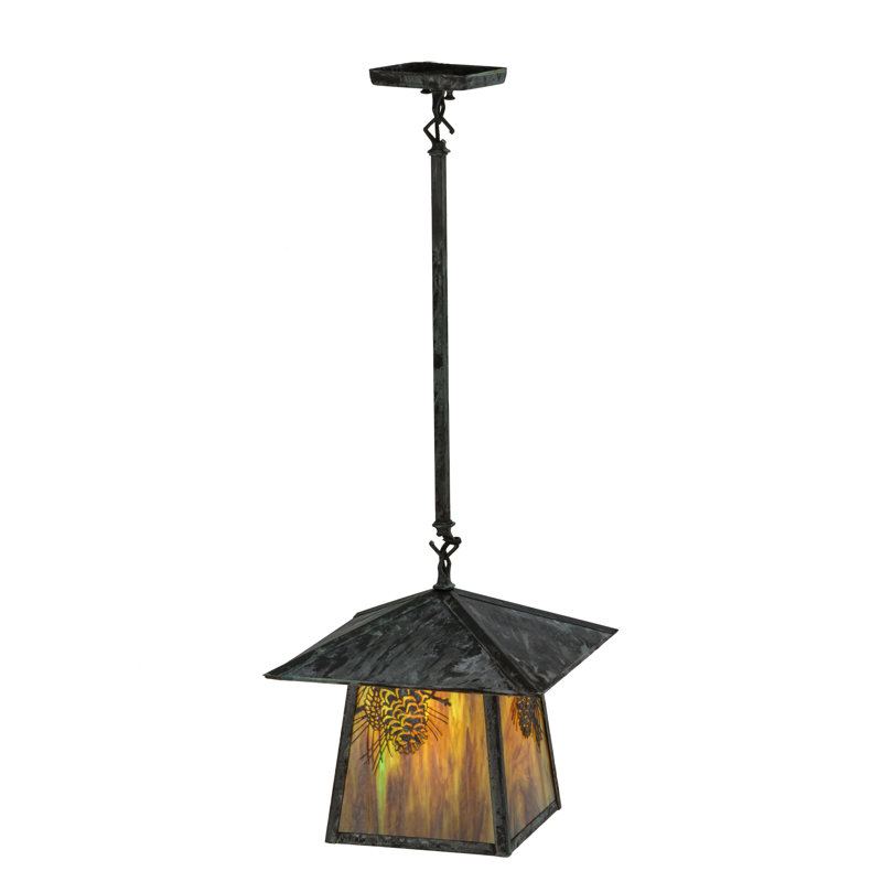 Luminaire suspendu géométrique 1 lumières lanterne