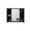 Armoire à pharmacie Artemisa, double porte, miroir, une tablette extérieure