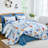 7-Piece Coastal Beach Comforter Set, Ocean Nautical All-Season Bedding-122815449-122815442