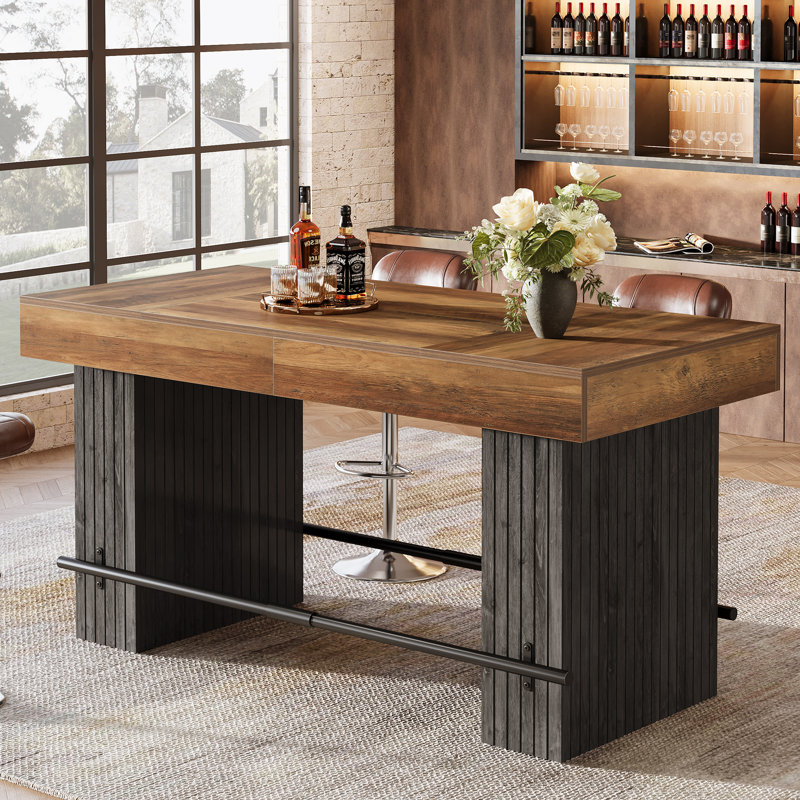 Pub Table Black Pub Dining Set Cattleman Pub Table Set Rustic