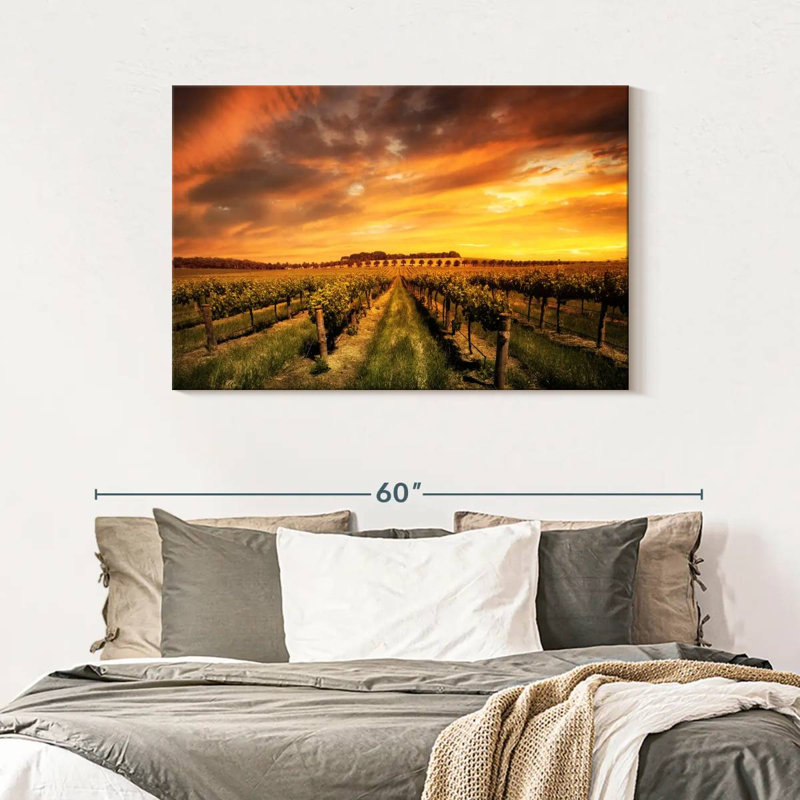 Alvord Barossa Valley Vineyard, H 30 po x l 45 po