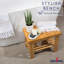 Banc de douche en bambou 15,5 "
