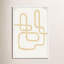 Line Works In White 1 Painting by StudioM-1929816234-1929816233