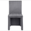 Chaise d'appoint rembourrée en velours Santa Cruz (ensemble de 2)