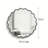 36" x 36"Solid Wood Wavy Mirror-596670708-596670710