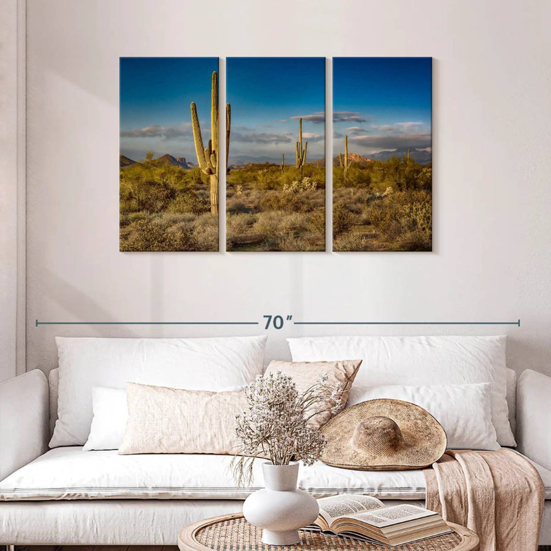 Harnek Arizona Desert Cactus, 28" H x 45" W